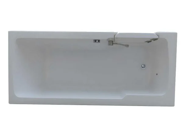 Outlet Hoekbad Met Deurtje Servee - 235L - 170 X 76 X 62 Cm - Hoek Links Hoekbad