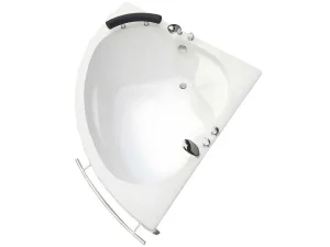Flash Sale Hoekbad Met Kraan Navona - 263 L - 135 X 135 X H54 Cm Hoekbad