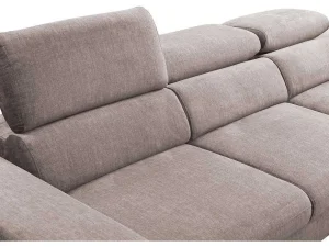 Best Sale Hoekslaapbank Sepina Van - Stof - Taupe - Hoek Links Speciale Modellen Zitbanken & Fauteuils
