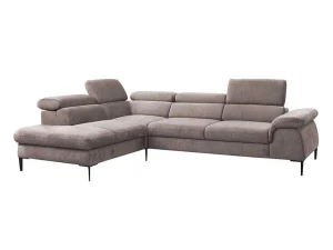 Best Sale Hoekslaapbank Sepina Van - Stof - Taupe - Hoek Links Speciale Modellen Zitbanken & Fauteuils