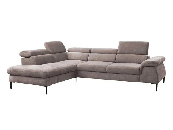 Best Sale Hoekslaapbank Sepina Van - Stof - Taupe - Hoek Links Speciale Modellen Zitbanken & Fauteuils