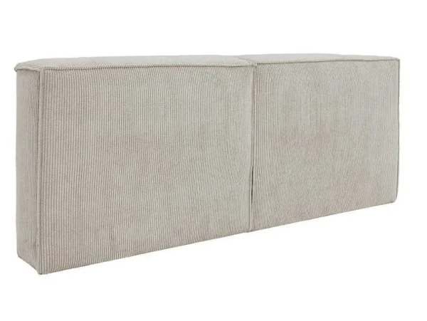 Hot Hoofdbord 220 Cm - Ribfluweel - Beige - Timano Van - Van Hoofdeinde En Brugkast