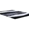 Fashion Hoogpolig Tapijt Ecume - Hand Getuft - Zwart En Wit - 200 X 290 Cm Aanbiedingen: Woonaccessoires