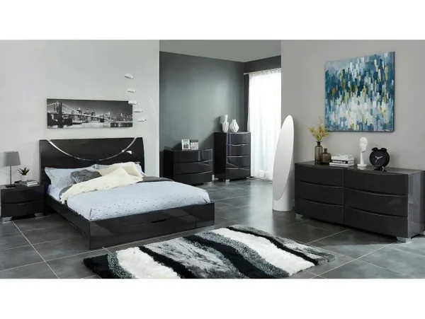 Fashion Hoogpolig Tapijt Ecume - Hand Getuft - Zwart En Wit - 200 X 290 Cm Aanbiedingen: Woonaccessoires