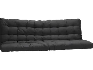 Cheap Hoogslaper 90 X 190 Cm - Met Uitklapbare Bank - Metaal - Zilver + Zwart Futon - Modulo V Kinderbed Hoogslaper