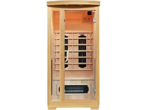 Cheap Infrarood Sauna 1 Plaats Osvald - L90 X D90 X H190 - 1350W Infraroodsauna