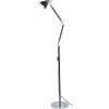 Shop Jerona Vloerlamp, Violet, Chroom, 27,5X27,5X180 Cm, Staande Lamp
