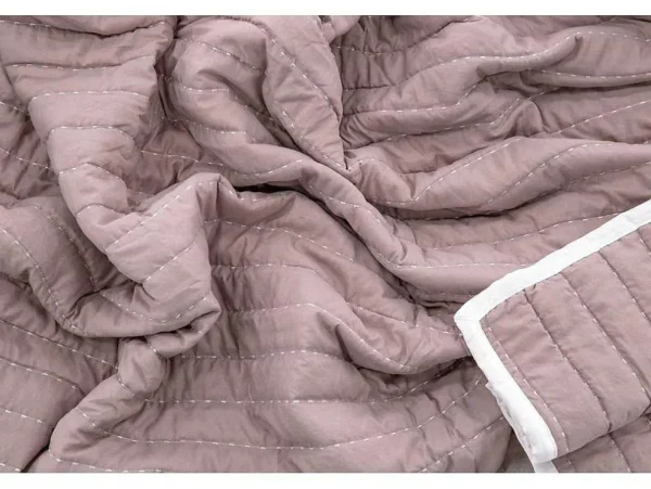 Discount Juni Sprei 260X260Cm Oudroze. Beddengoed