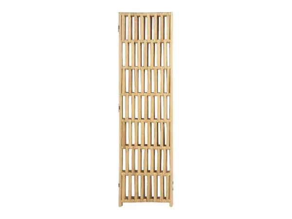 Outlet Kamerscherm Van Rotan Met 3 Luien - L140 X H180 Cm - Naturel - Gideon Kamerscherm