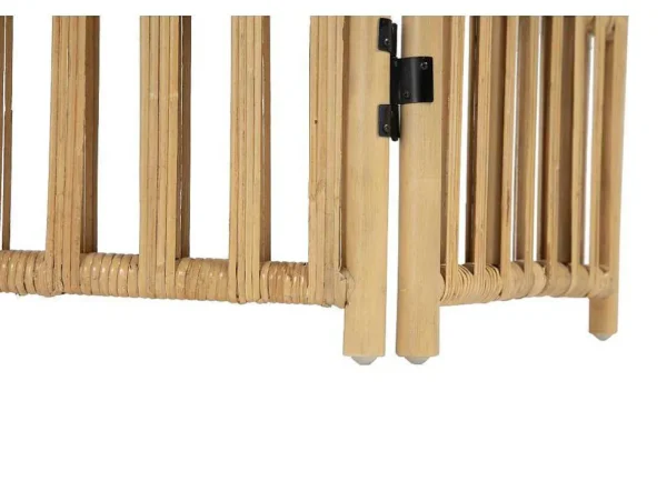 Outlet Kamerscherm Van Rotan Met 3 Luien - L140 X H180 Cm - Naturel - Gideon Kamerscherm
