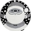 Shop Kindertapijt Joy Rond , Santa Sinterklaas Voor Kinderen - Structuree Cercle 140 Cm Decoratieobject Voor Binnen