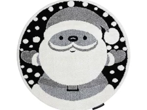 Shop Kindertapijt Joy Rond , Santa Sinterklaas Voor Kinderen - Structuree Cercle 140 Cm Decoratieobject Voor Binnen