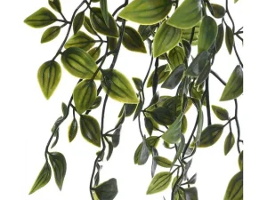 Best Sale Kunsthangplant Met Pot Van Keramiek - H70 X L20 Cm - Groen - Bahiana Kunstplant