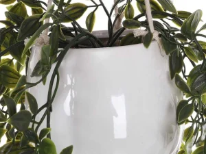Best Sale Kunsthangplant Met Pot Van Keramiek - H70 X L20 Cm - Groen - Bahiana Kunstplant