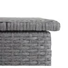 Cheap Kussenbox Van Polyrattan Mcw-D88 Iii, Basic Grijs, 51X115X59Cm 250L Tuinopslag