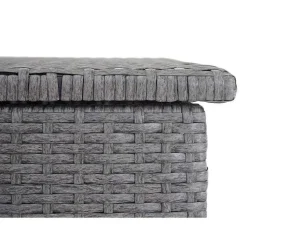 Cheap Kussenbox Van Polyrattan Mcw-D88 Iii, Basic Grijs, 51X115X59Cm 250L Tuinopslag