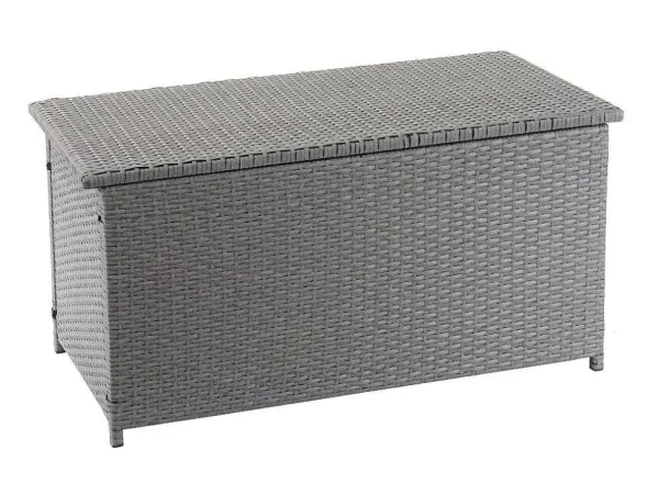 Flash Sale Kussenbox Van Polyrattan Mcw-D88 Iii, Basic Grijs, 51X100X50Cm 170L Tuinopslag