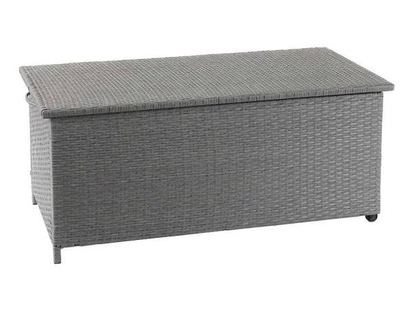 Online Kussenbox Van Polyrattan Mcw-D88 Iii, Premium Grijs, 51X115X59Cm 250L Tuinopslag