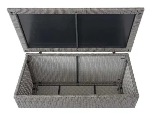 Flash Sale Kussenbox Van Polyrattan Mcw-D88 Iii, Basic Grijs, 51X100X50Cm 170L Tuinopslag