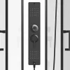 Online Kwartcirkelvormige Douchecabine Met Massagestralen L90 X B90 X H215 Cm Solena Douchecabine