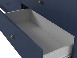 New Ladekast Bogdan - 6 Laden - Blauw Ladekast