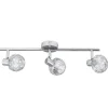 Flash Sale Lena Plafondlamp, Chroom, 47,5X10X13,5 Cm, Plafondlamp