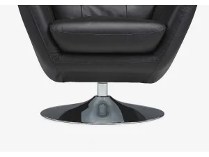 Best Sale Leren Draaistoel Anaba - Zwart Fauteuil Leer