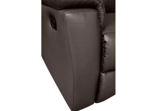 Best Leren Relaxhoekbank Evasion - Bruin Relaxbanken Met Manuele Relaxfunctie
