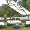 Cheap Loungeset Van Geweven Hars - Grijs - Zitbank, 2 Fauteuils En Salontafel - Whiteheaven Loungeset