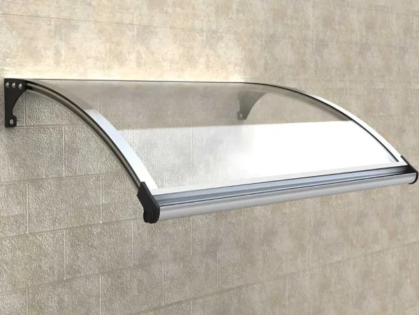 Cheap Luifel Met Led-Verlichting Neoned Van Aluminium - 120 X 100 Cm Luifel En Afdak