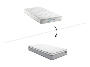 Cheap Matras 90X 190Cm Met Pocketveren 22Cm Dik - Senerite Van Ysmee Eenpersoons Matras
