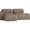 Discount Max Modulaire Bank 3 Zits Bruin Vierzitsbank