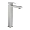 Cheap Mechanische Mengkraan Met Vierkante Vorm Van Roestvrij Staal - Geborsteld Nikkel - H31 Cm - Canilas Kraan