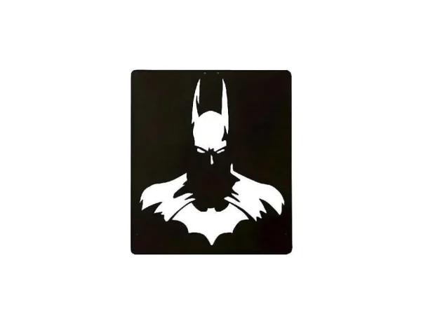 Shop Metalen Decoratie Batman 2, Zwart, 42X1,5X48 Cm, Decoratieve Wandplaat