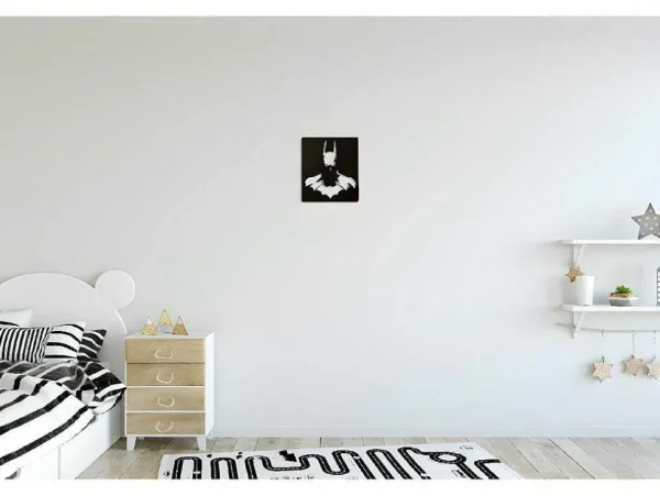 Shop Metalen Decoratie Batman 2, Zwart, 42X1,5X48 Cm, Decoratieve Wandplaat