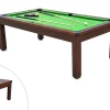 Store Modulaire Tafel - Biljart Imperiale - Regelbare Hoogte - 207 X 114 X 79 Cm Eettafel