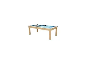 Shop Moduleerbare Tafel - Biljart En Tafeltennis Balthazar - 213 X 112 X 81.5 Cm - Blauw Eettafel