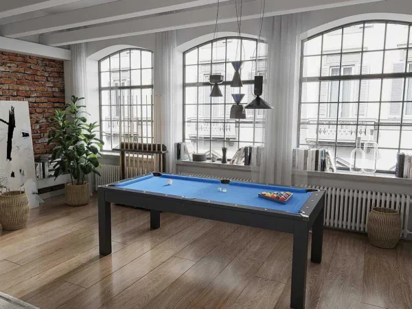 Best Sale Moduleerbare Tafel - Biljart En Tafeltennis - L182 X B102 X H80 Cm - Zwart - Sousa Eettafel
