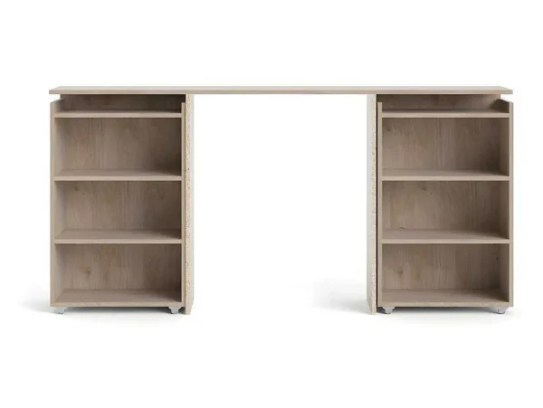 Store Nada Hoofdbord 160 Cm 4 Planken Hickory Decor. Hoofdeinde En Brugkast