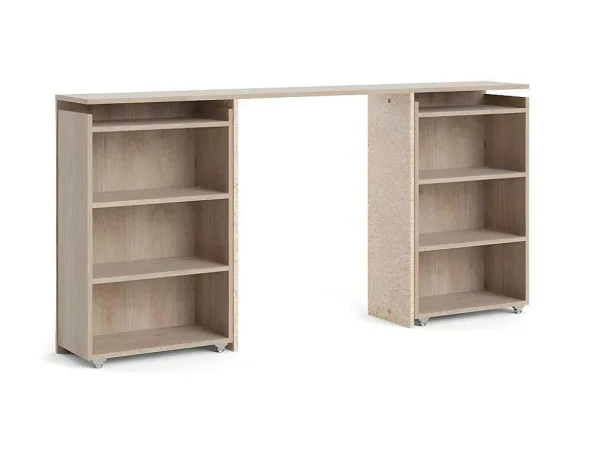 Store Nada Hoofdbord 160 Cm 4 Planken Hickory Decor. Hoofdeinde En Brugkast
