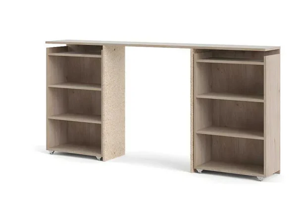 Store Nada Hoofdbord 160 Cm 4 Planken Hickory Decor. Hoofdeinde En Brugkast