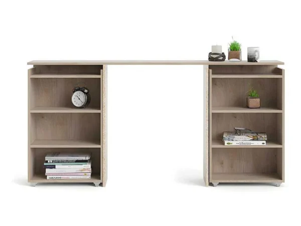 Store Nada Hoofdbord 160 Cm 4 Planken Hickory Decor. Hoofdeinde En Brugkast