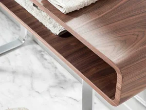 Discount Notenhouten Console Met Opbergruimte 3000 Sidetable