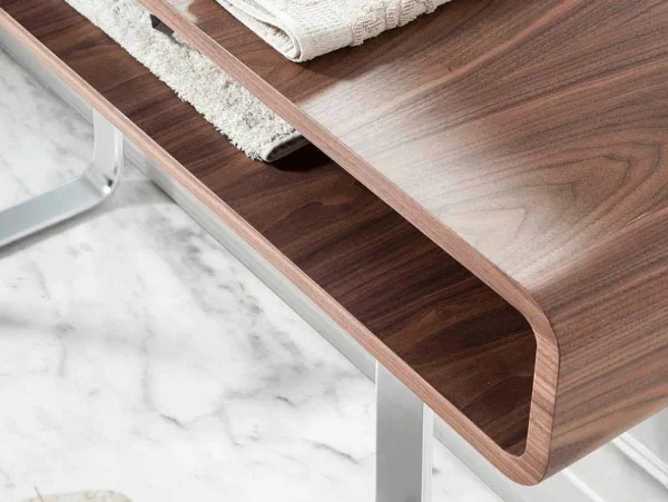 Discount Notenhouten Console Met Opbergruimte 3000 Sidetable