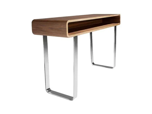 Discount Notenhouten Console Met Opbergruimte 3000 Sidetable