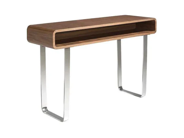 Discount Notenhouten Console Met Opbergruimte 3000 Sidetable