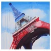 New Olieverfschilderij Eiffeltoren Handgeschilderd Schilderij