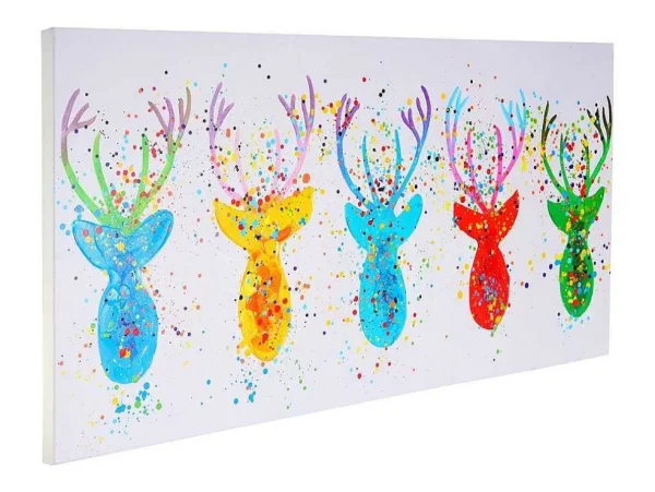Hot Olieverfschilderij Hert Ii Handgeschilderd Schilderij