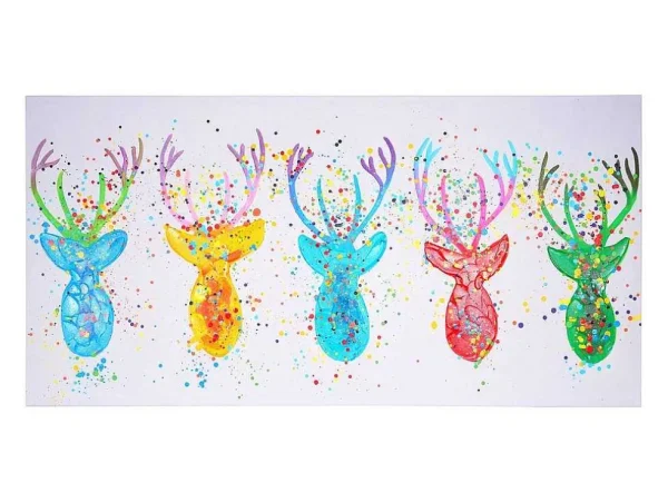 Hot Olieverfschilderij Hert Ii Handgeschilderd Schilderij