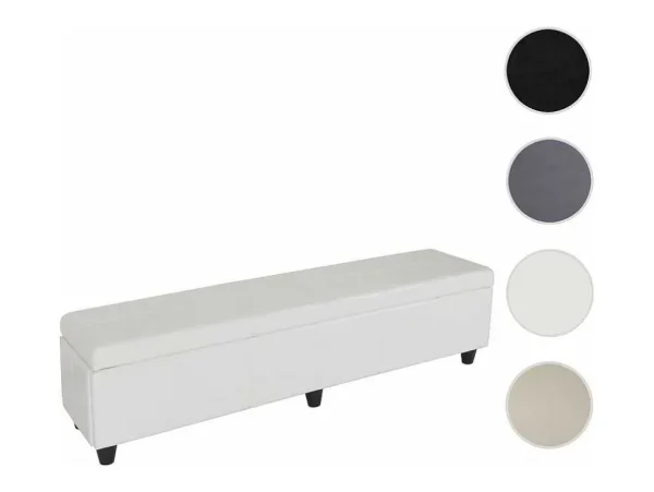 New Opbergkist Arezzo Xxl, Wit Kleine Opberger En Slaapkameraccessoire